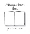 Piastra Inox 16x22 libro vetro sag.