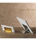 Supporto Inox 20x15 libro/pergamena