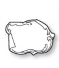 Placca ovale Barocco cm. 24x18