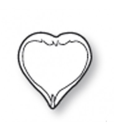 Placca cuore Barocco cm. 20