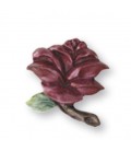 rosa grande Porpora dec.cm.8x8