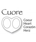Placca cuore 2 ovali cm.18x24