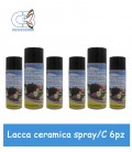 Lacca Ceramica Spray Ciano Conf. 6pz - 400 ml
