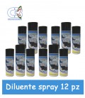 Solvente Diluente spray 12 pz