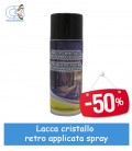 Lacca per Cristalli retroapplicati Trasparente Spray 400 ml 