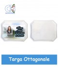 Targa Ottagonale 16X20 cm
