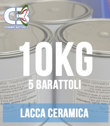 Lacca Ceramica Trasparente  - 10KG OFFERTA