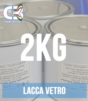 Lacca Ceramica Vetro Cristallo Liquida - 2.5 Kg