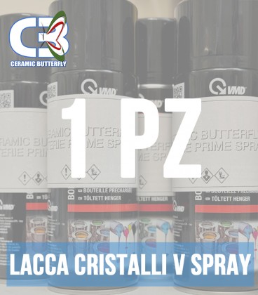 Lacca Ceramica per Cristalli  Spray 400 ml Trasparente